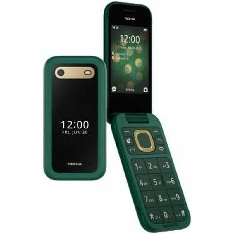 Nokia 2660 Flip DS Mobile Phone, 2.8" Green
