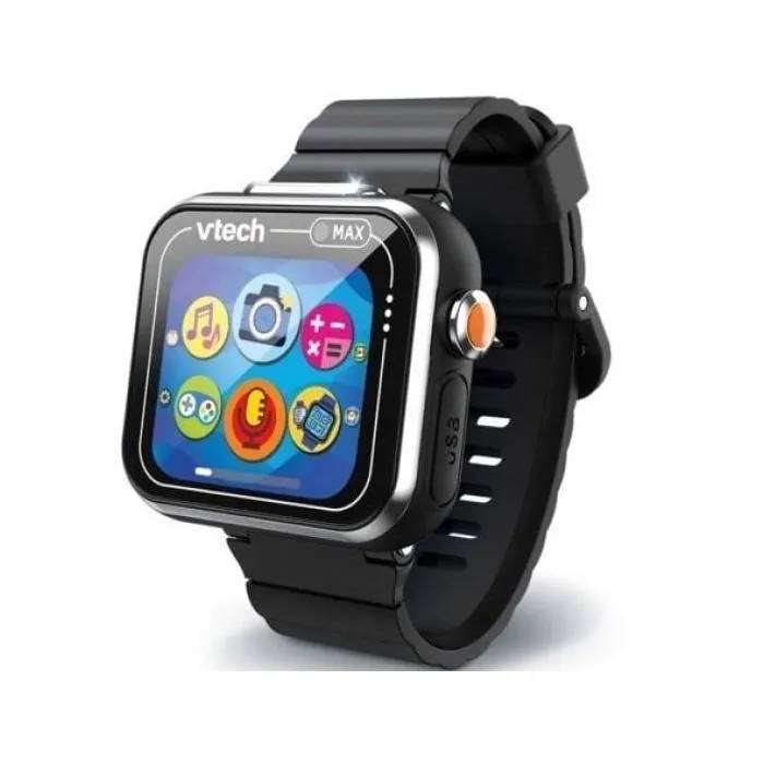VTech Kidizoom Smartwatch Max Black - Double Camera Kids Watch with Notifications