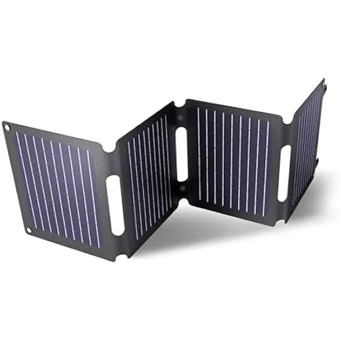 Trust Zuny 15W Foldable Solar Battery - USB-C and USB-A Charging Ports