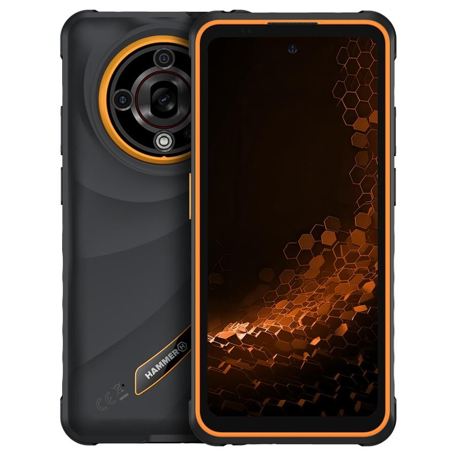 Hammer Iron 6 5G - 8GB/256GB, 6.56" FHD+ Display, 64MP Triple Rear Camera, 6050mAh Battery