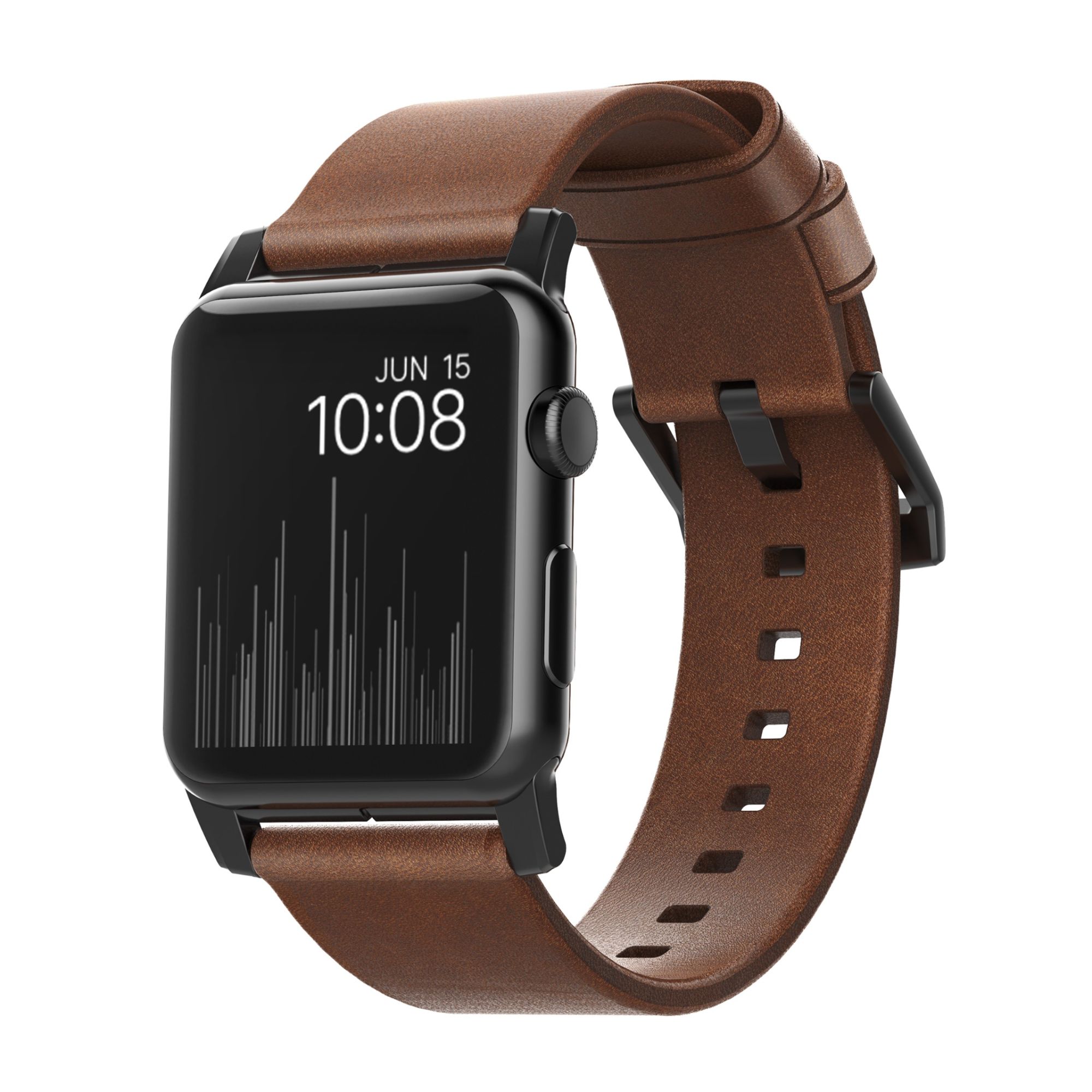 Apple Leather Watch Band, Brown