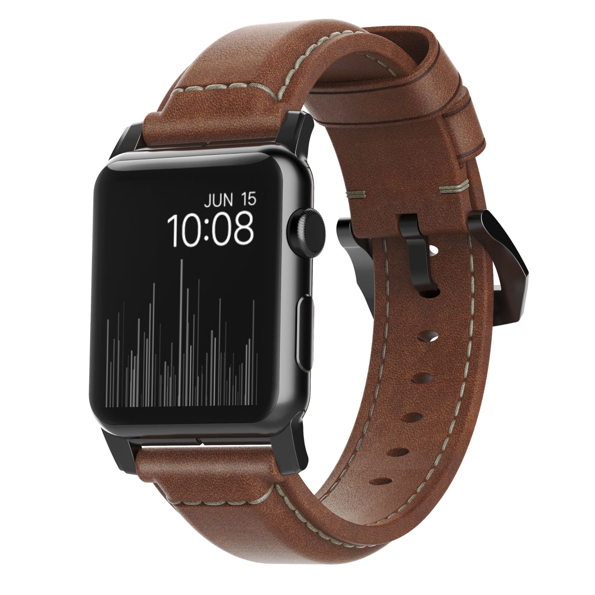 Apple Leather Watch Band, Brown