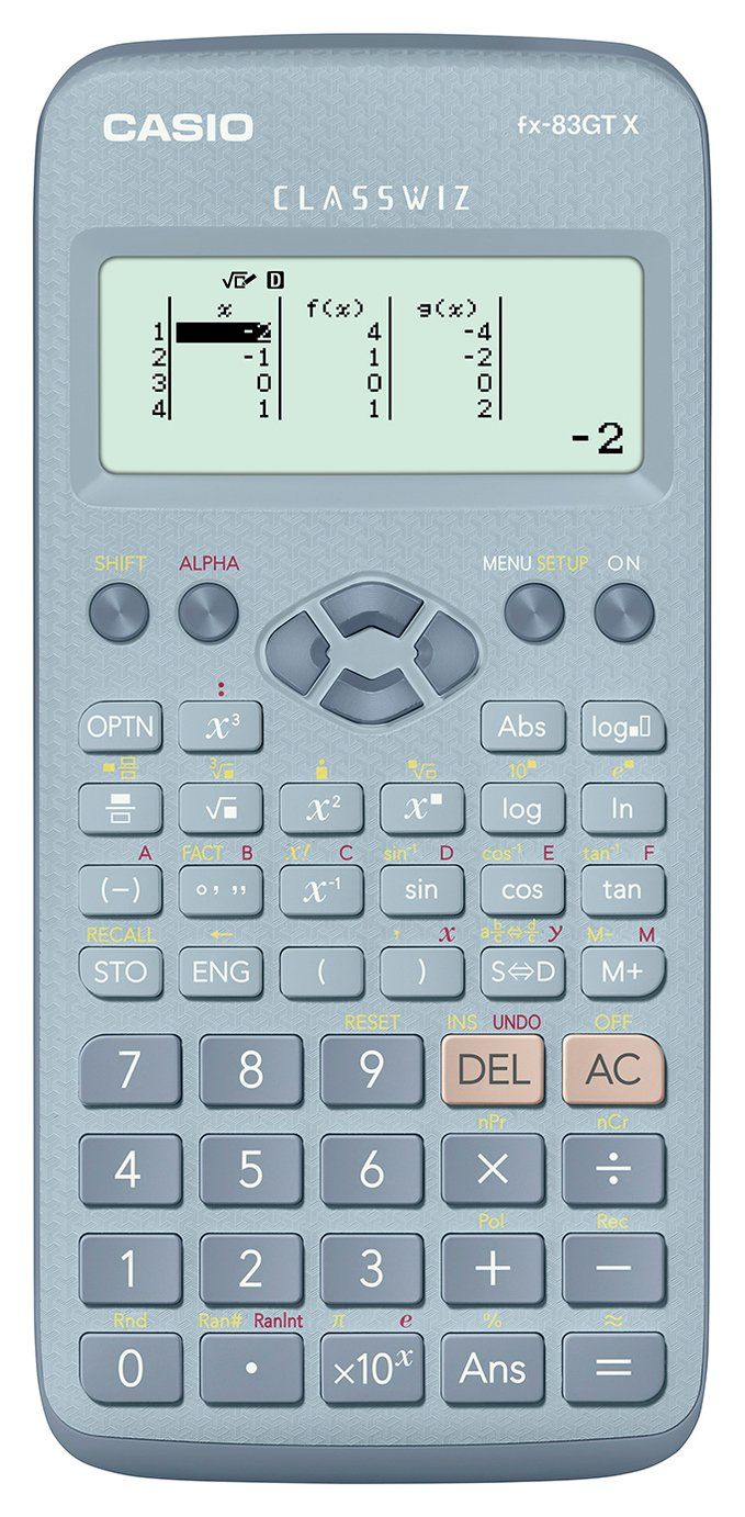 Calculatrice scientifique Casio FX83GTX