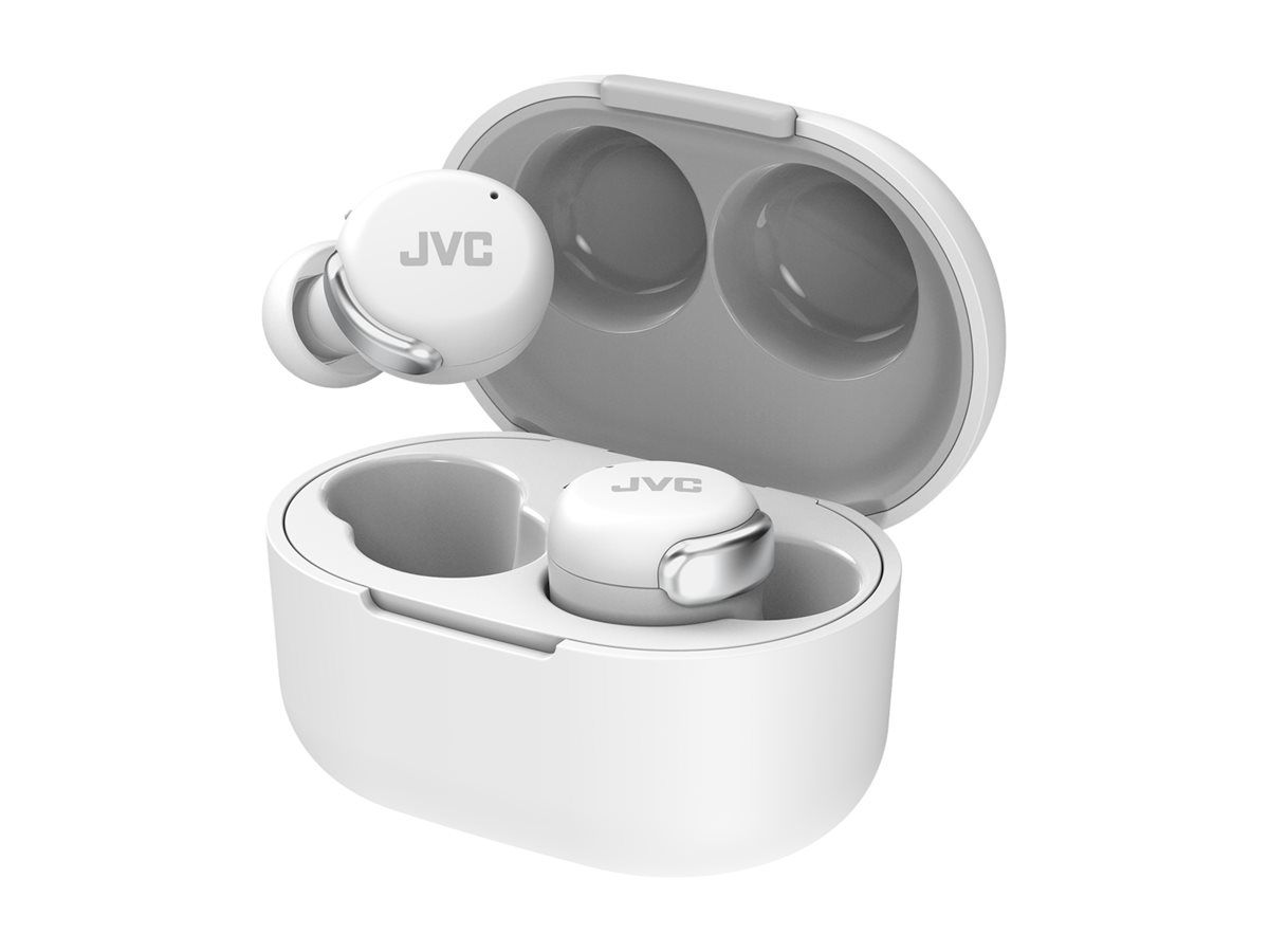 JVC HA-A30T Wireless Headphones with Microphone - In-Ear - Bluetooth - Active Noise Cancellation - White