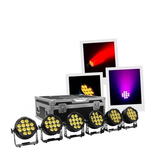 Pack Evolite WI-PAR 12x12W para exterior