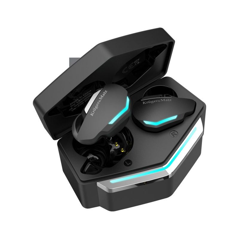 Kruger&Matz Wireless Earbuds TWS G3 (5hr, Bluetooth), Headphones, Black