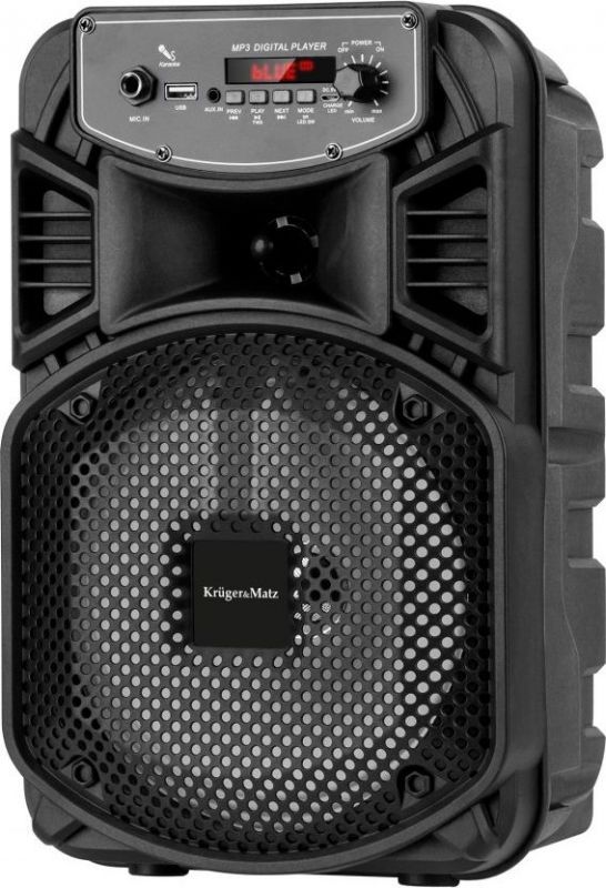 Kruger&Matz Music Box Black Bluetooth Speaker (USB Power), Enceinte Bluetooth, Noir
