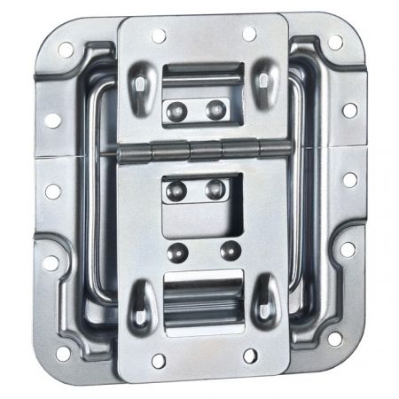 Adam Hall - Couverture de cuvette encastrée avec système de verrouillage et protection rivetée