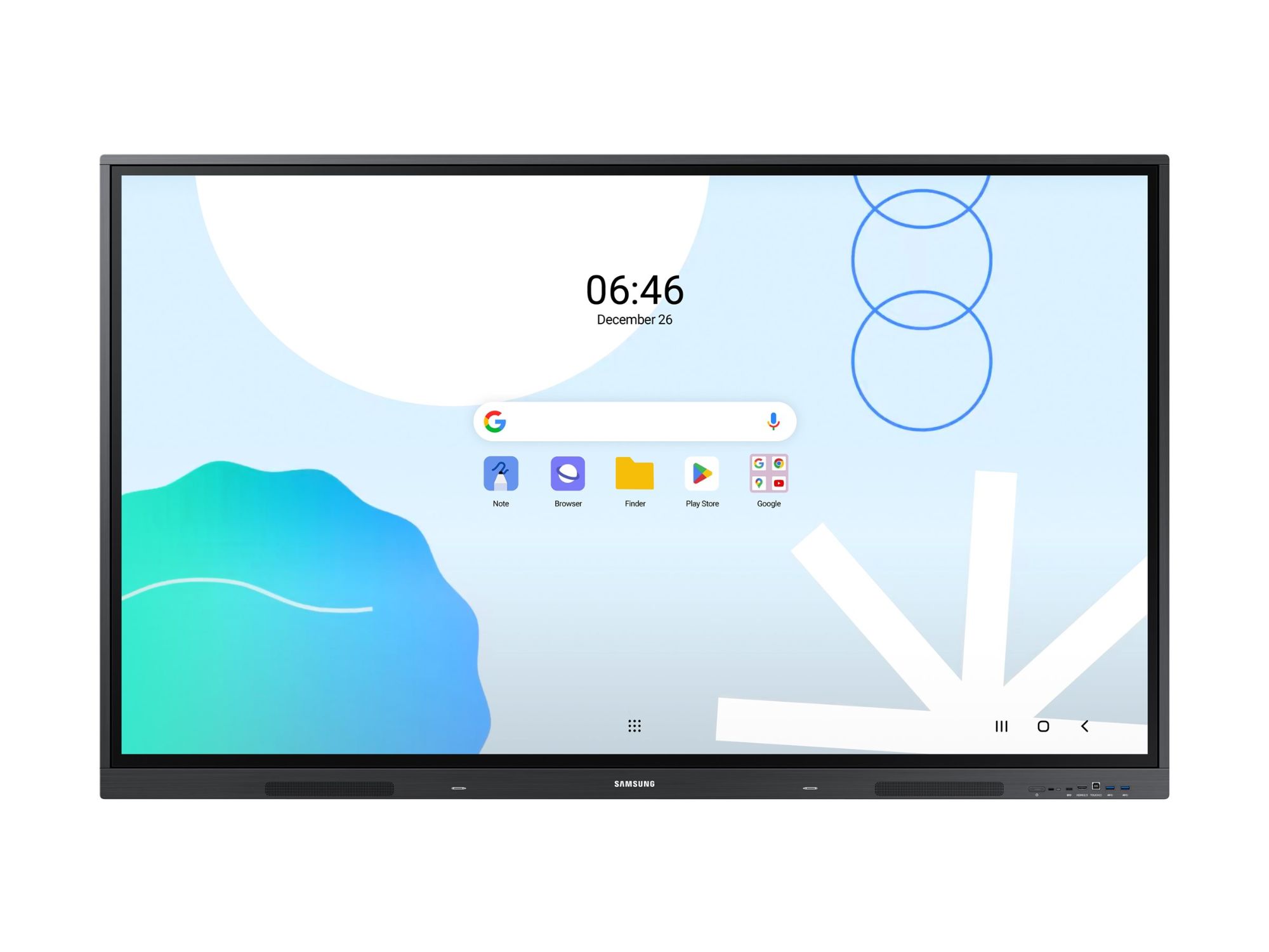 Samsung Interactive Display WA65D - 65" LCD LED Screen - Education/Business with Integrated Interactive Whiteboard, Multi-Touch Screen - Android - 4K UHD (2160p) 3840 x 2160 - Gray