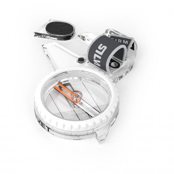 Silva Arc Jet 360 Right Compass, One Size, Transparent/Gray