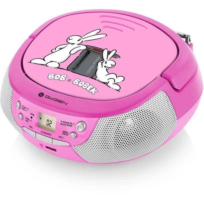 GOGEN Bob and Bobek Bluetooth Karaoke FM Radio
