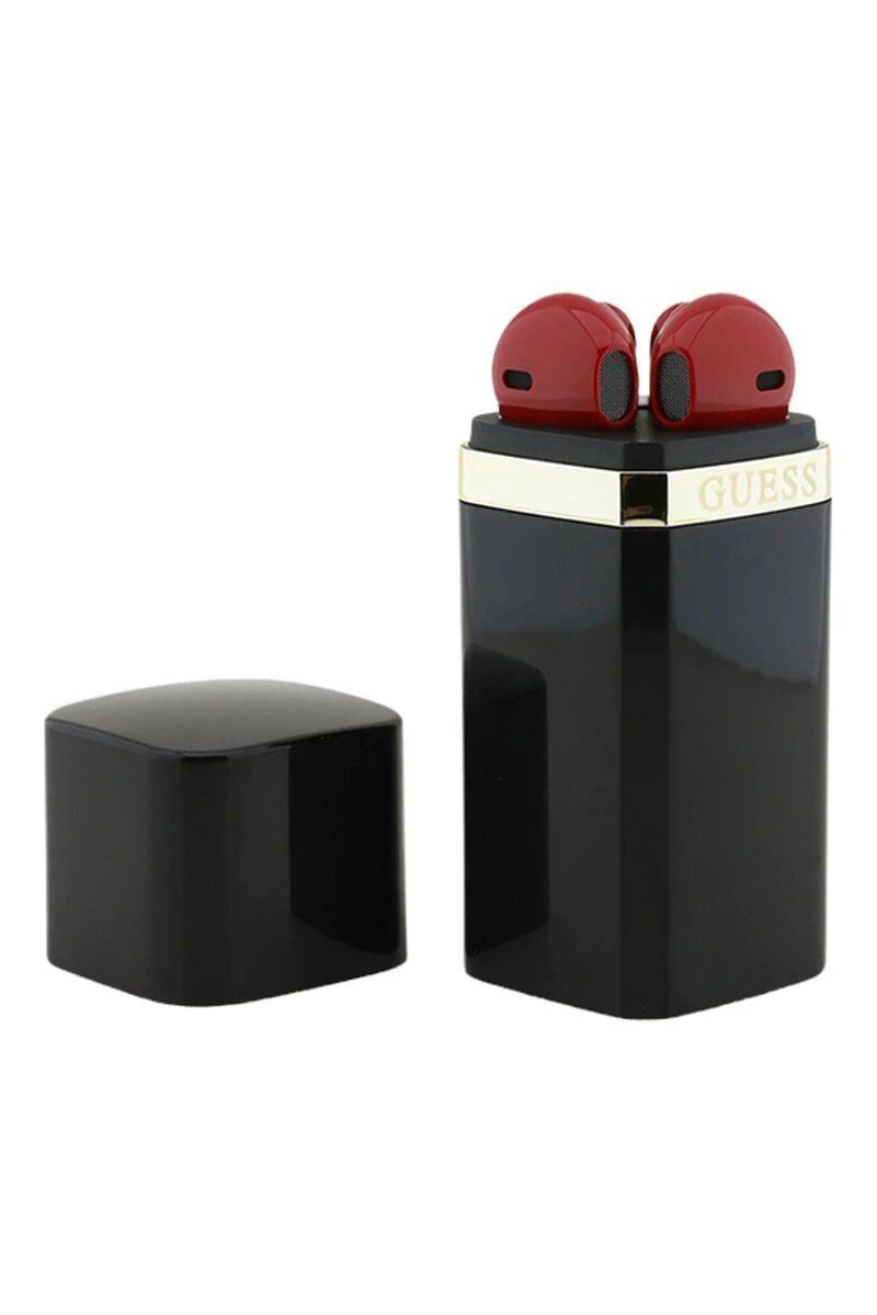 Guess Lipstick Bluetooth Earbuds - Black and Red