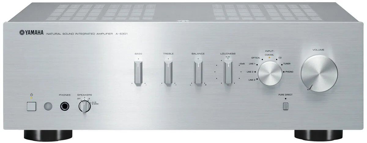 Yamaha A-S301 - Amplifier - Silver