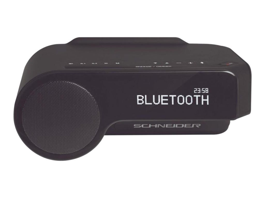 Schneider Maestria Alarm Clock - Black