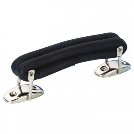 Adam Hall - Durable Black Leather Handle - Caps Included