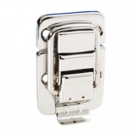 Adam Hall Medium Frog Fastener - Chrome