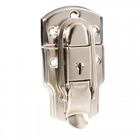 Adam Hall Locking Frog Fastener - Large Model - Nickel