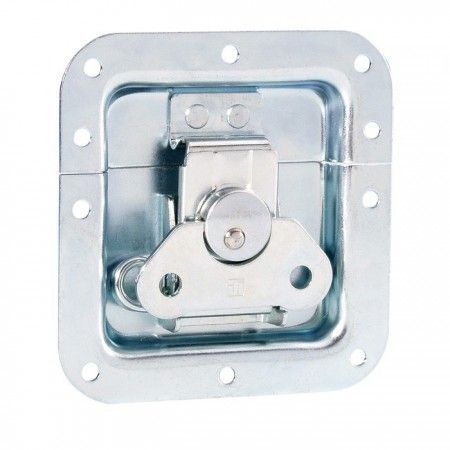 Adam Hall - 9mm Medium Profile Push Lock - Zinc