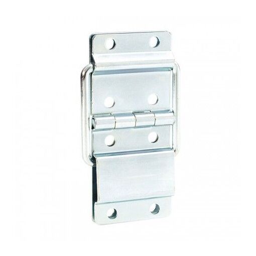 Charnières grand modèle Adam Hall avec arrêt - Zinc