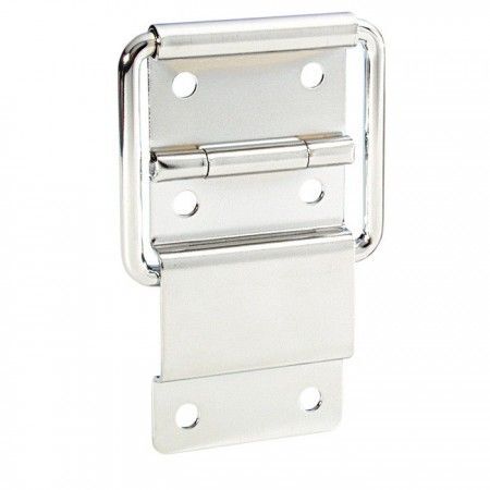 Adam Hall - Large Model Hinge with Lock - Nickel