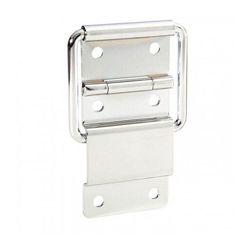 Charnière Adam Hall grand modèle avec verrou - Nickel