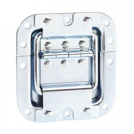 Adam Hall - Compact Lid Stop with Hidden Pivot - Zinc