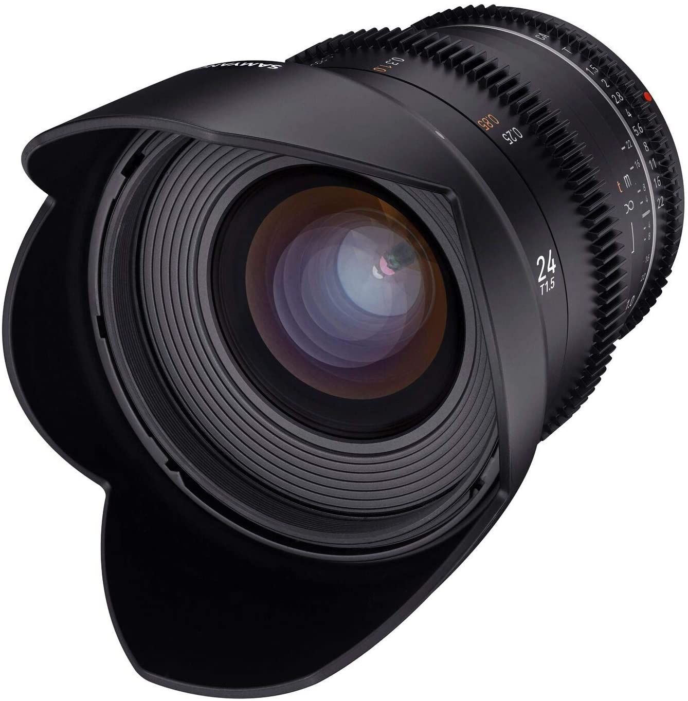 Samyang 24mm T1.5 VDSLR MK2 Canon EF Lens
