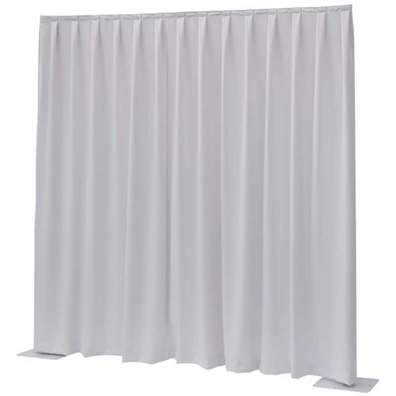 Showtec Dimout Curtain 300x400 Pipe & Drape Pleated White