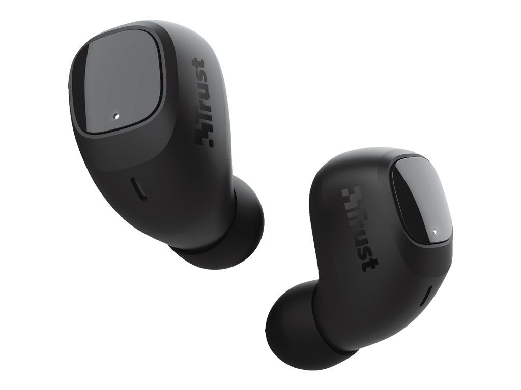 Trust Nika Compact Wireless Earbuds with Microphone - Black