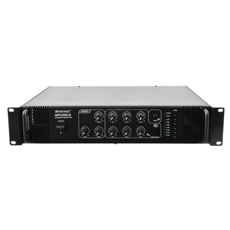 Omnitronic MPZ-250.6 PA Mixing Amplifier