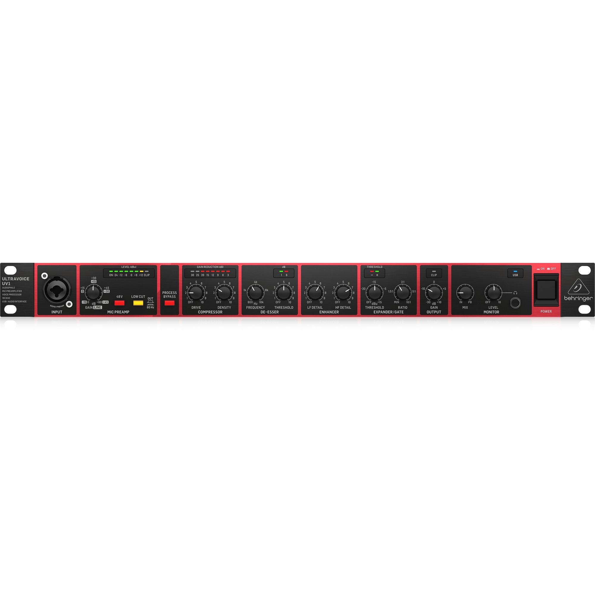 Behringer Ultravoice UV1 Audio Channel Strip and Interface