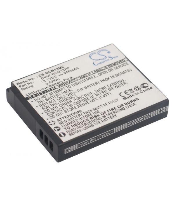 Panasonic 3.7V 0.95Ah Li-ion Battery (DMW-BCM13)