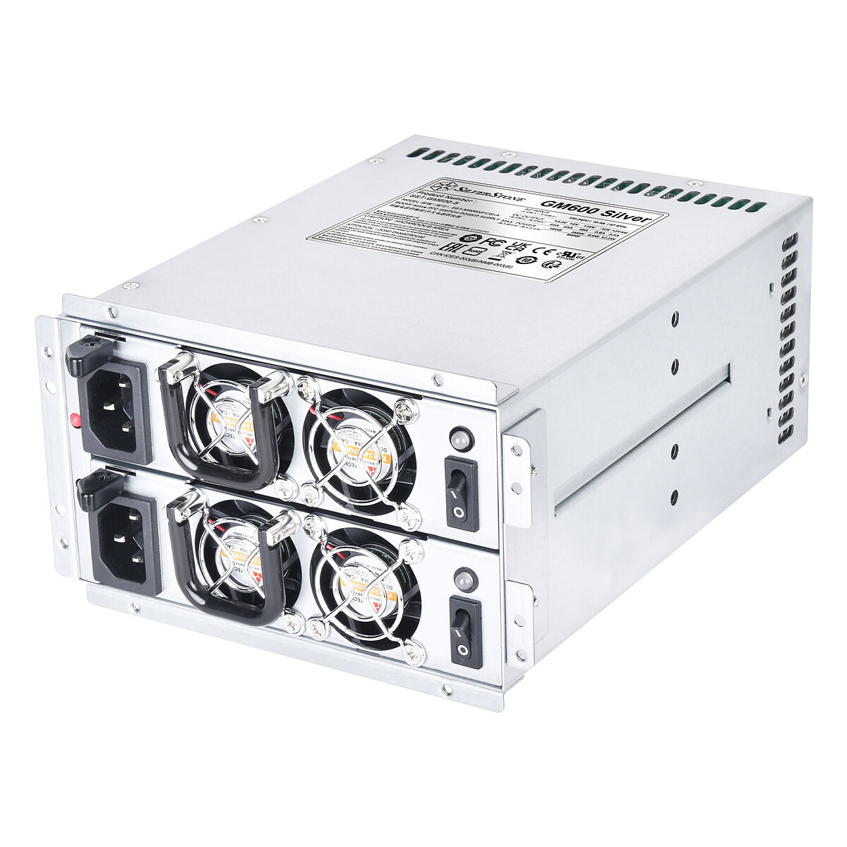 Silverstone GM600-S Silver 600W Power Supply