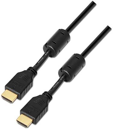 AISENS High-Speed HDMI Cable with Ethernet (v1.4), 1.8m, Black