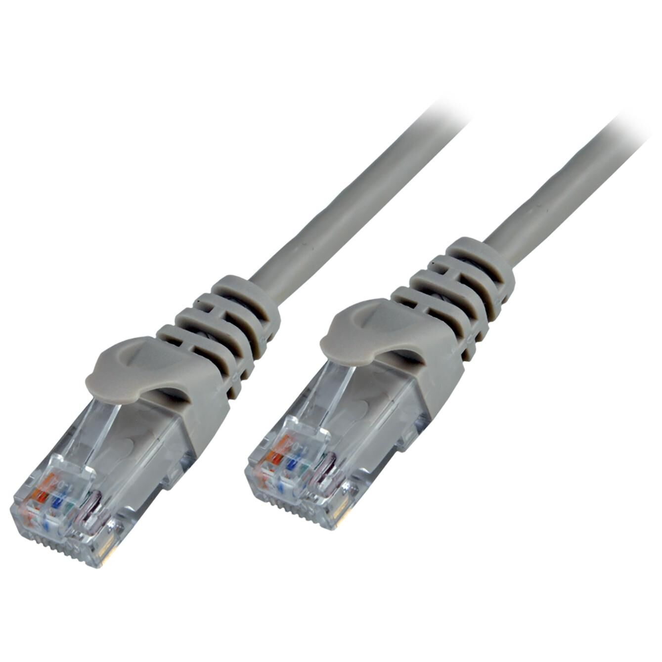 MCL Samar Cat6 RJ45 Network Cable, 0.5m, Grey (UTP)