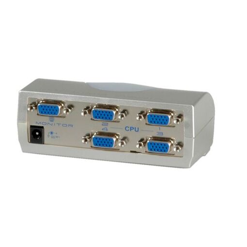 Roline 4-Piece Video Switch with 1 Screen