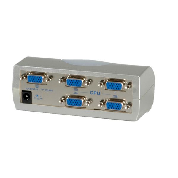 Roline 4-Piece Video Switch with 1 Screen