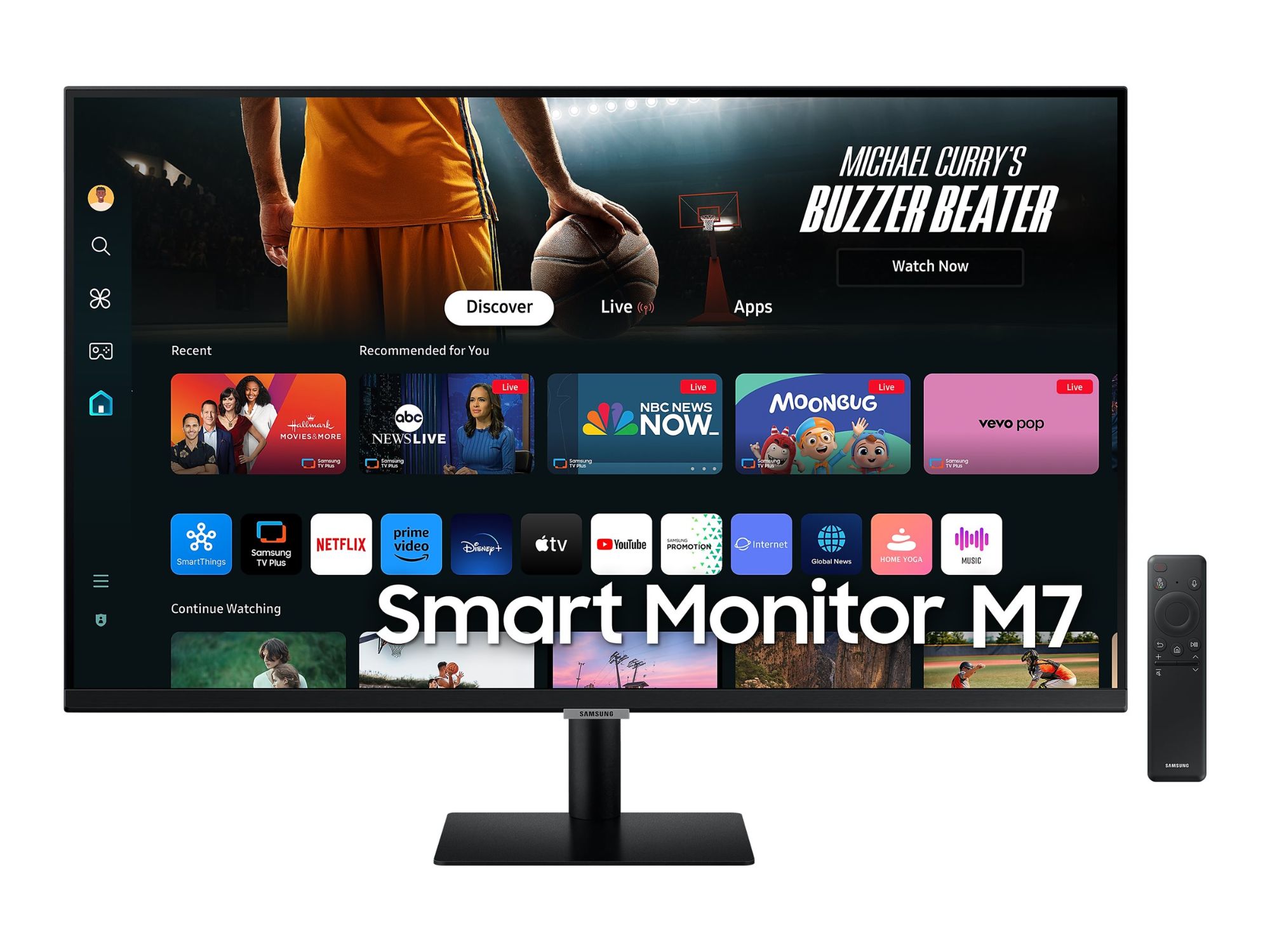 Samsung S32DM702UU - M70D Series 32" 4K LED Smart TV - Black