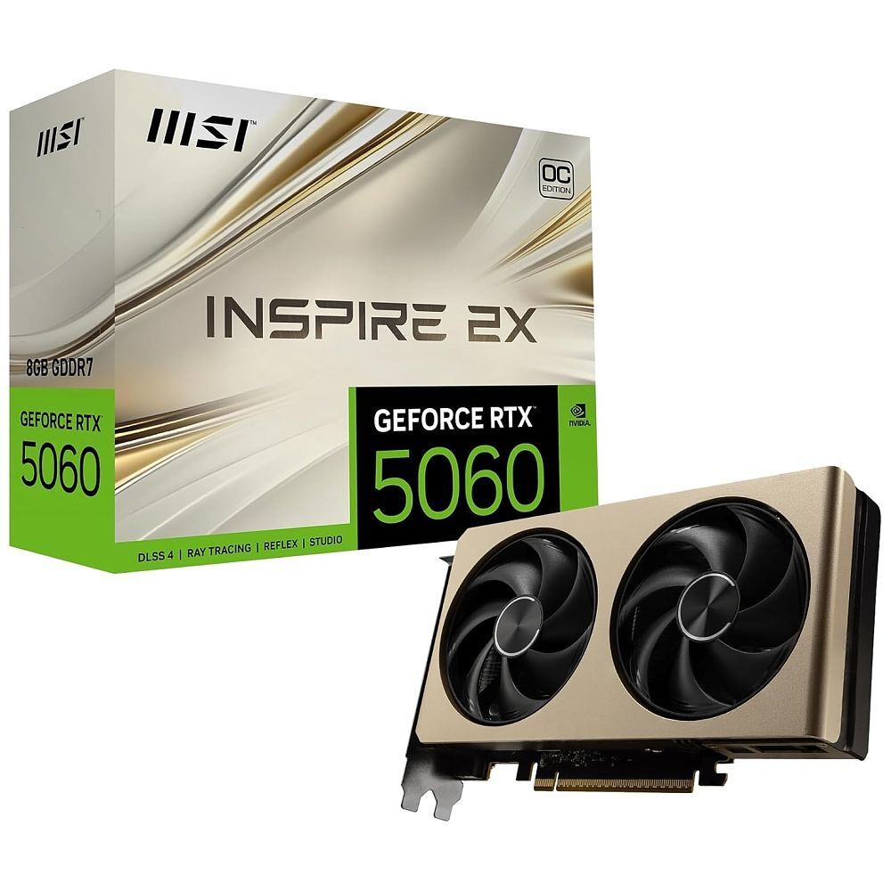 MSI RTX 5060 INSPIRE 2X OC 8G