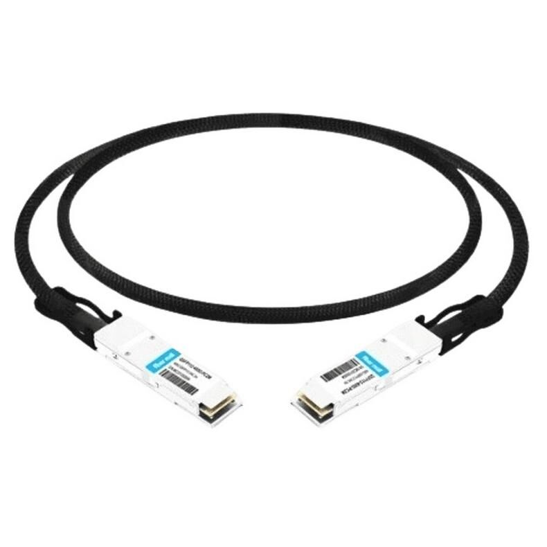 Azlan InfiniBand and Fiber Optic Cable 0.5m OSFP Black