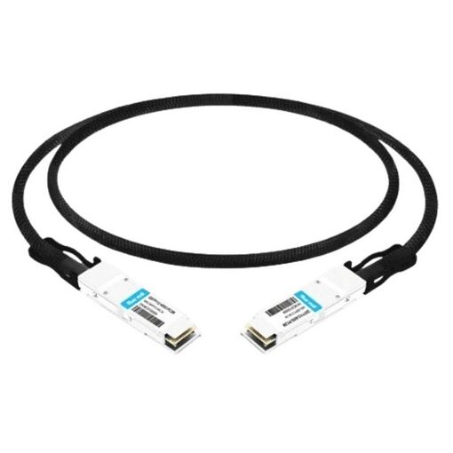 Câble Azlan InfiniBand et à fibres optiques 0,5 m OSFP Noir