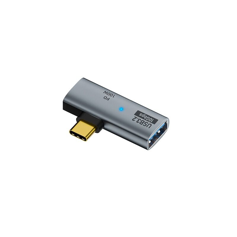 USB-C Multifunction Adapter 2-in-1: Simultaneous USB & PD 100W