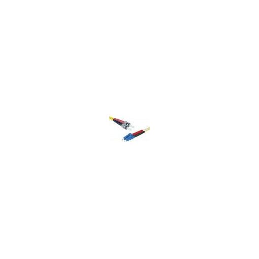 Cable óptico Exertis Connect LC-ST, 20 m, dúplex, 9/125 µm, OS2, amarillo