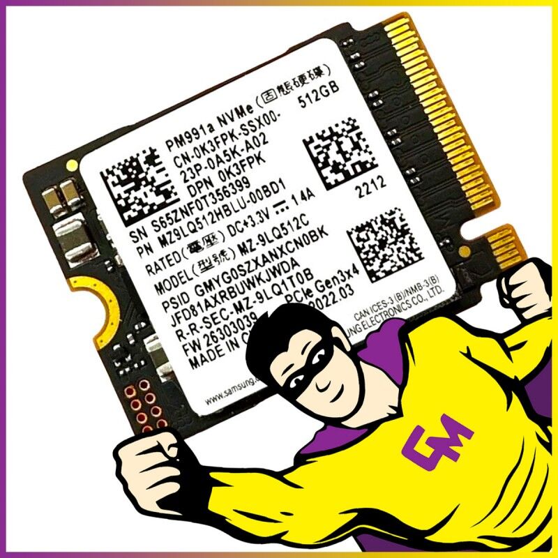 Samsung PM991a M.2 512GB SSD