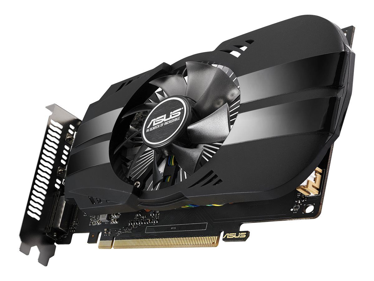ASUS GTX 1050 Ti - Graphics Card - GF GTX 1050 Ti - 4GB GDDR5 - PCIe 3.0 x16 - DVI, HDMI, DisplayPort