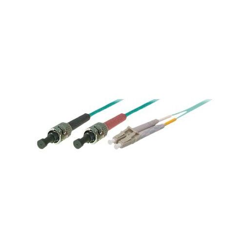 Cable de conexión Exertis Connect OM3 de fibra óptica multimodo, 50/125 micrones, dúplex, 5 m