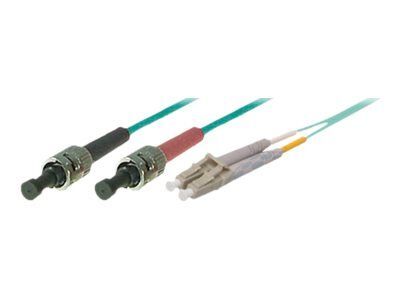 Exertis Connect OM3 Multi-Mode Fiber Optic Cable, 50/125 Microns, Duplex, 5m