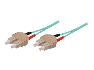 Exertis Connect OM3 Dual-Mode Fiber Optic Cable, 2m