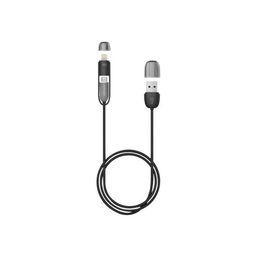 Câble Fujipower Lightning Puro - 1m, Noir