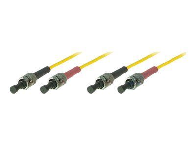 Exertis Connect ST (P) Single-Mode Fiber Optic Cable, 2m, Yellow